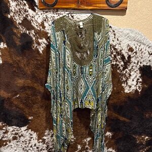 Bohemian Patterned Cardigan